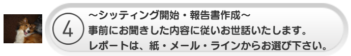 ご利用の流れ